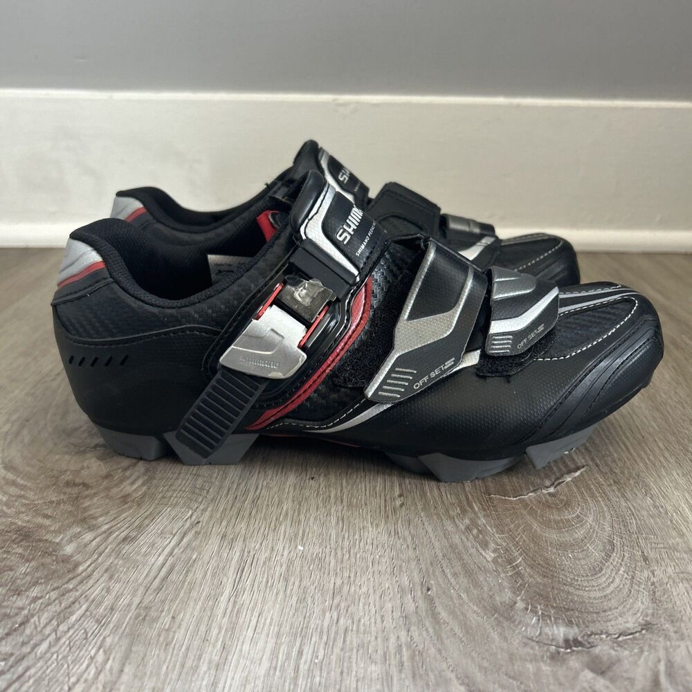 Shimano SH-XC50N Clip In 2 Bolt Bike Shoes Mens EU 41 US 8 Black Biking Cleats